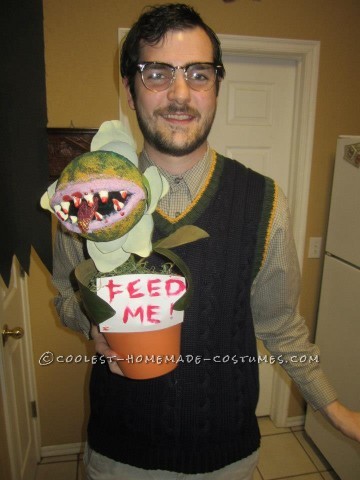 Traje épico de Shop of Horrors con Audrey II