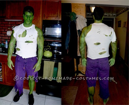 ¡Increíble disfraz casero del increíble Hulk de los Vengadores!
