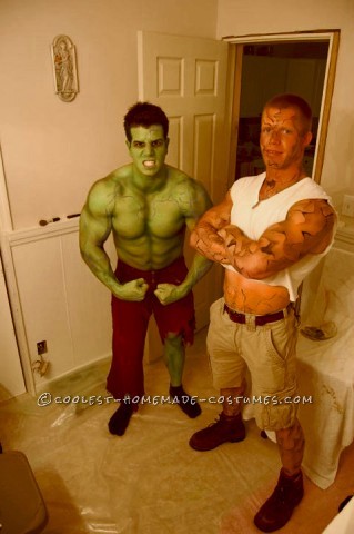 ¡Increíble disfraz casero del increíble Hulk de los Vengadores!