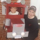 El disfraz de Halloween de camión Peterbilt casero más genial para niños