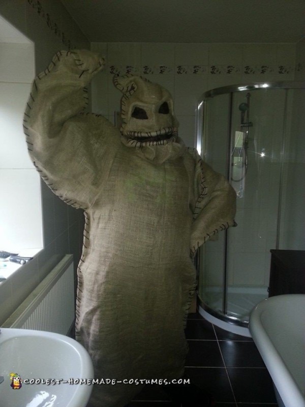 Genial disfraz de Pesadilla antes de Navidad: Oogie Boogie