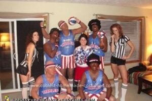 El disfraz de grupo de Halloween The Coolest Harlem Globetrotters