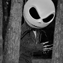 Disfraz casero de Jack Skellington