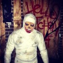 Disfraz ligero de momia de Halloween