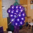 Idea de disfraz de racimo de uvas DIY