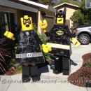 Disfraz casero de Lego Batman para pareja