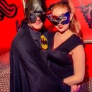 Disfraz DIY de Catwoman y Batman para mujer