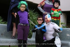 El mejor disfraz grupal de Teen Titans para Halloween