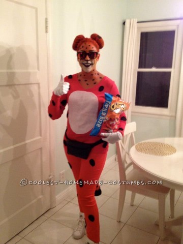 Genial idea de disfraz de Halloween DIY: Cheetos Cheetah Cheetah