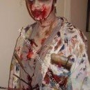 Disfraz de artista zombi casero