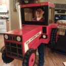 Genial disfraz de tractor para niño de 9 años