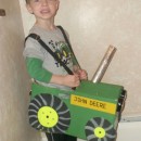 El disfraz de tractor casero más chulo para niño