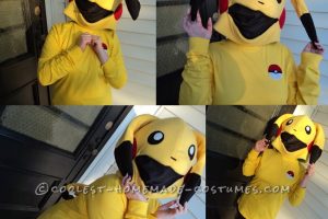 Disfraz casero de Pikachu para Halloween