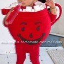 Disfraz de hombre de Kool Aid para bebé hecho en casa