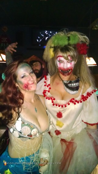 Disfraz y maquillaje Twisty the Clown de American Horror Story