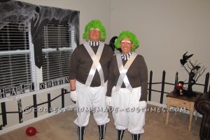 El disfraz de Halloween casero más genial de Oompa-Loompa