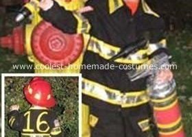 El mejor disfraz de bombero