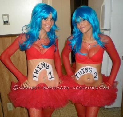 Los mejores disfraces sexys de Thing 1 y Thing 2