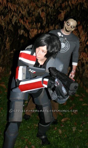 Mass Effect Commander Shepard Epic Female Armor (lo que necesita): cartulina de papel de calco 2 paquetes de colchonetas de fitness de 4 1/2