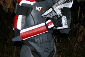 Disfraz épico de Comandante Shepard femenino de Mass Effect