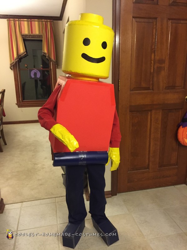 Genial traje Lego Minifig