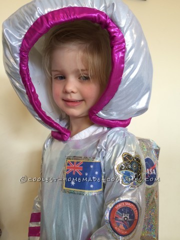 El disfraz de astronauta más cool para niña