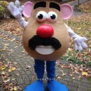 Impresionante disfraz de Mister Potato Head de tamaño natural