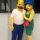 Disfraces de Marge y Homero Simpson