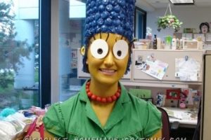 El disfraz casero original de Marge Simpson