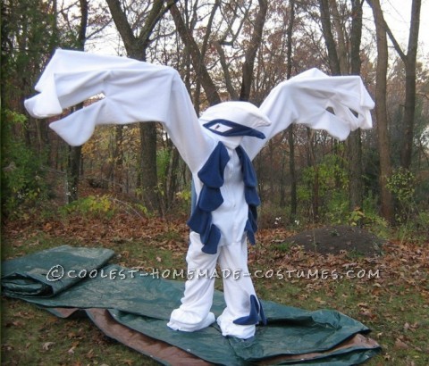 El mejor disfraz de Lugia Pokemon Kigurumi