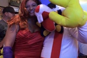 Disfraz de pareja de Crazy Roger y Jessica Rabbit