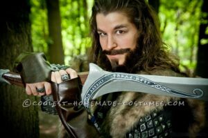 El disfraz casero de Thorin Oakenshield: ¿masculino o femenino?  ¡Tú decides!