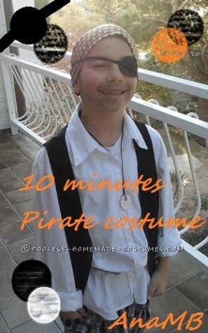 Disfraz de pirata hágalo usted mismo en 10 minutos