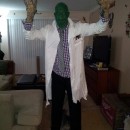 Traje casero de villano de Spider-Man: Dr. Curt Connors (alias Lizard)