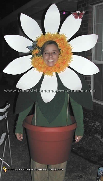 traje de flores