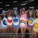 Disfraz de grupo casero GROOVAHOLIX Care Bear