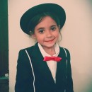 Disfraz casi perfecto para Mary Poppins de 5 años