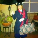 Genial disfraz casero de Mary Poppins