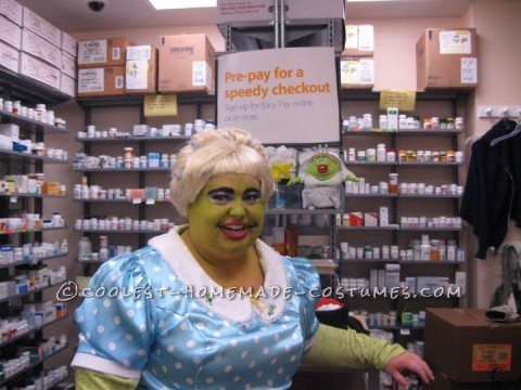 Divertido disfraz de Mucinex Lady talla grande