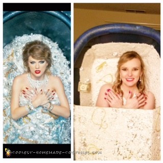 Baño de diamantes de Taylor Swift