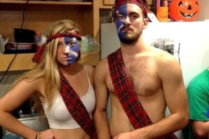 Traje de pareja Easy Badass Braveheart