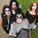 Disfraz de grupo femenino: KISS Rock Stars for a Day