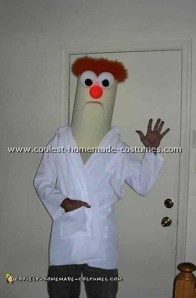 Homemade Beaker from the Muppets Costume