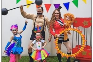 Más de 70 disfraces geniales de bricolaje para Halloween de circo descarado