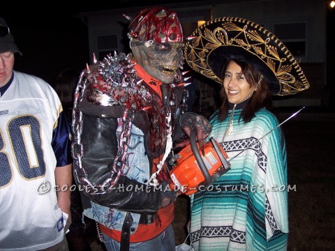 Disfraz casero aterrador: Little Mad Max and some Evil