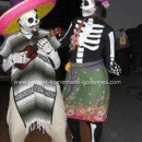 Traje casero Dia de los Muertos