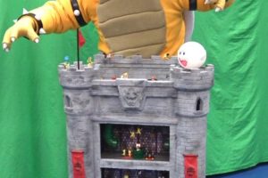 El disfraz animado más genial de Bowser Castle