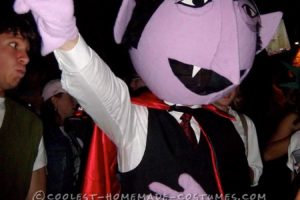 El disfraz casero más genial de Count Von Count