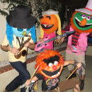 El disfraz de grupo más divertido: ¡The Electric Muppet Mayhem Band!