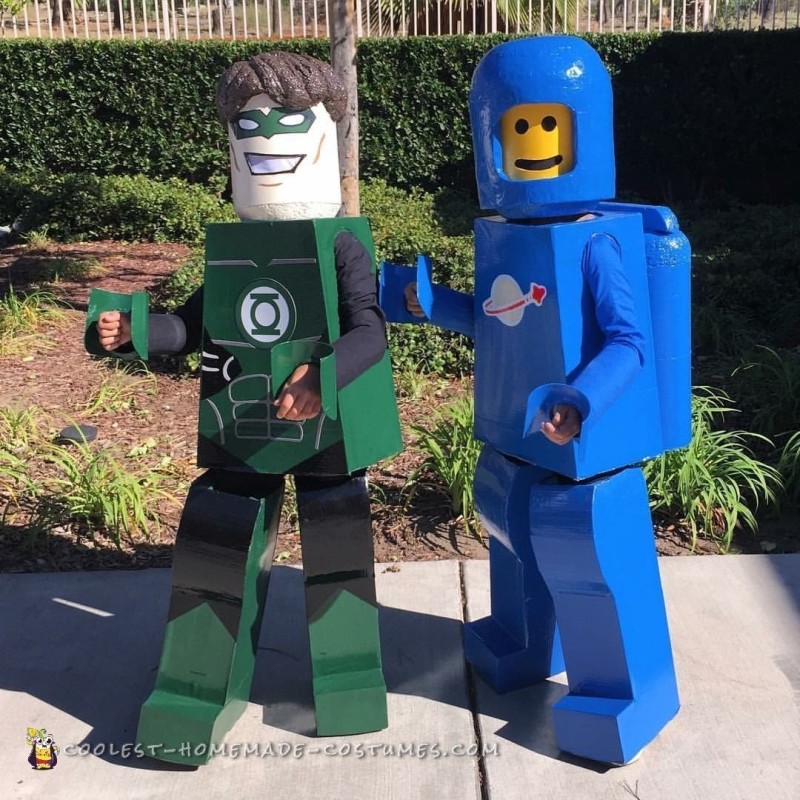 Trajes de minifiguras de Lego todo genial